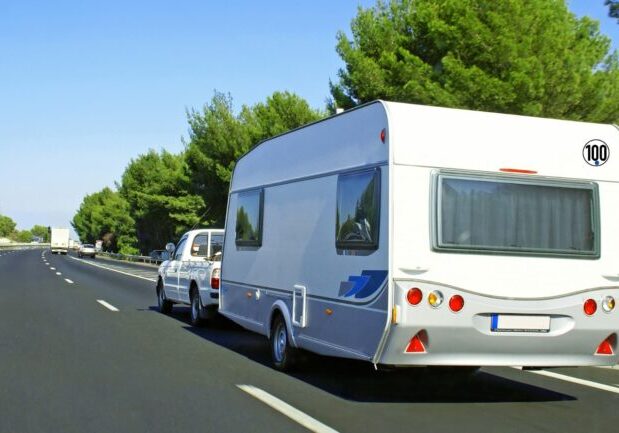 Hoe hard met caravan in Duitsland